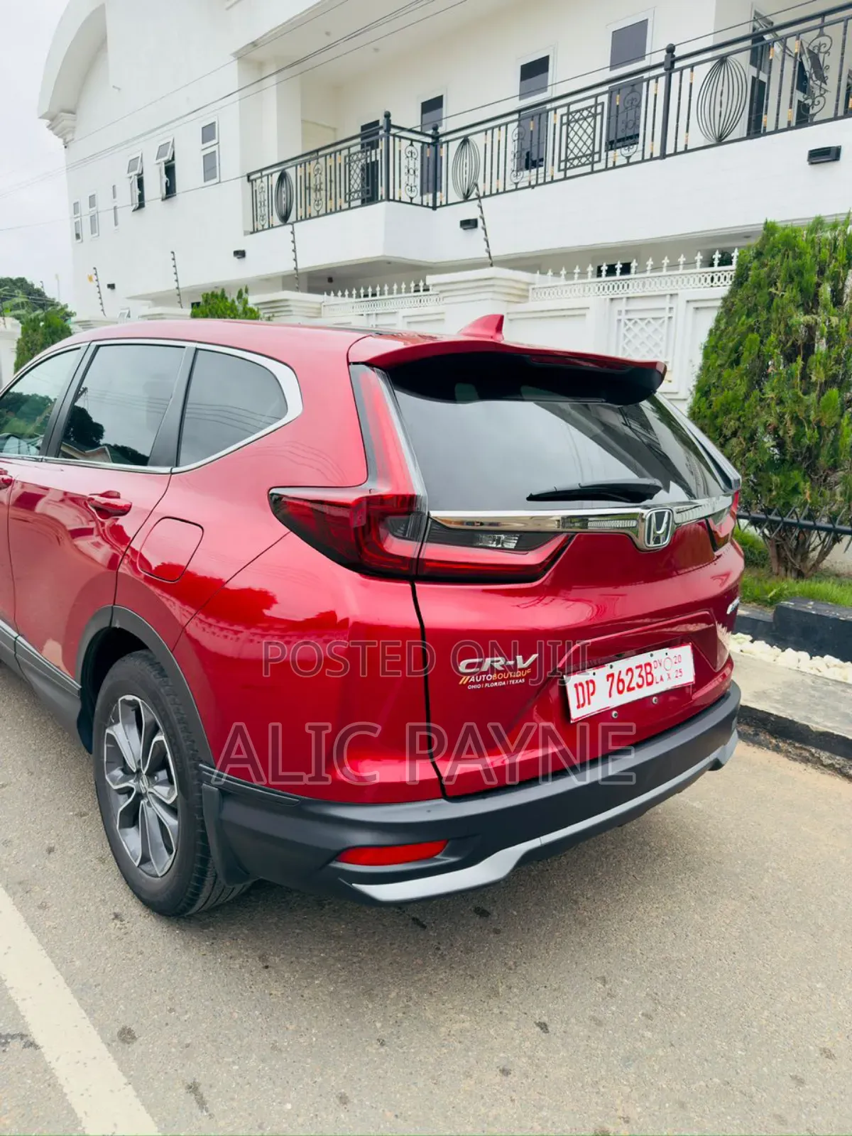 Honda CR-V EX-L 2022 Red
