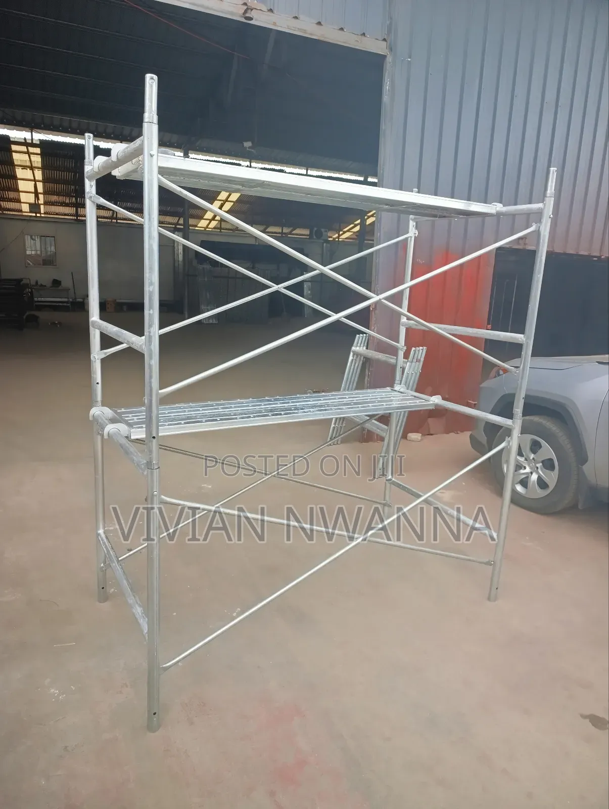 Galvanized 1 Step Scaffold