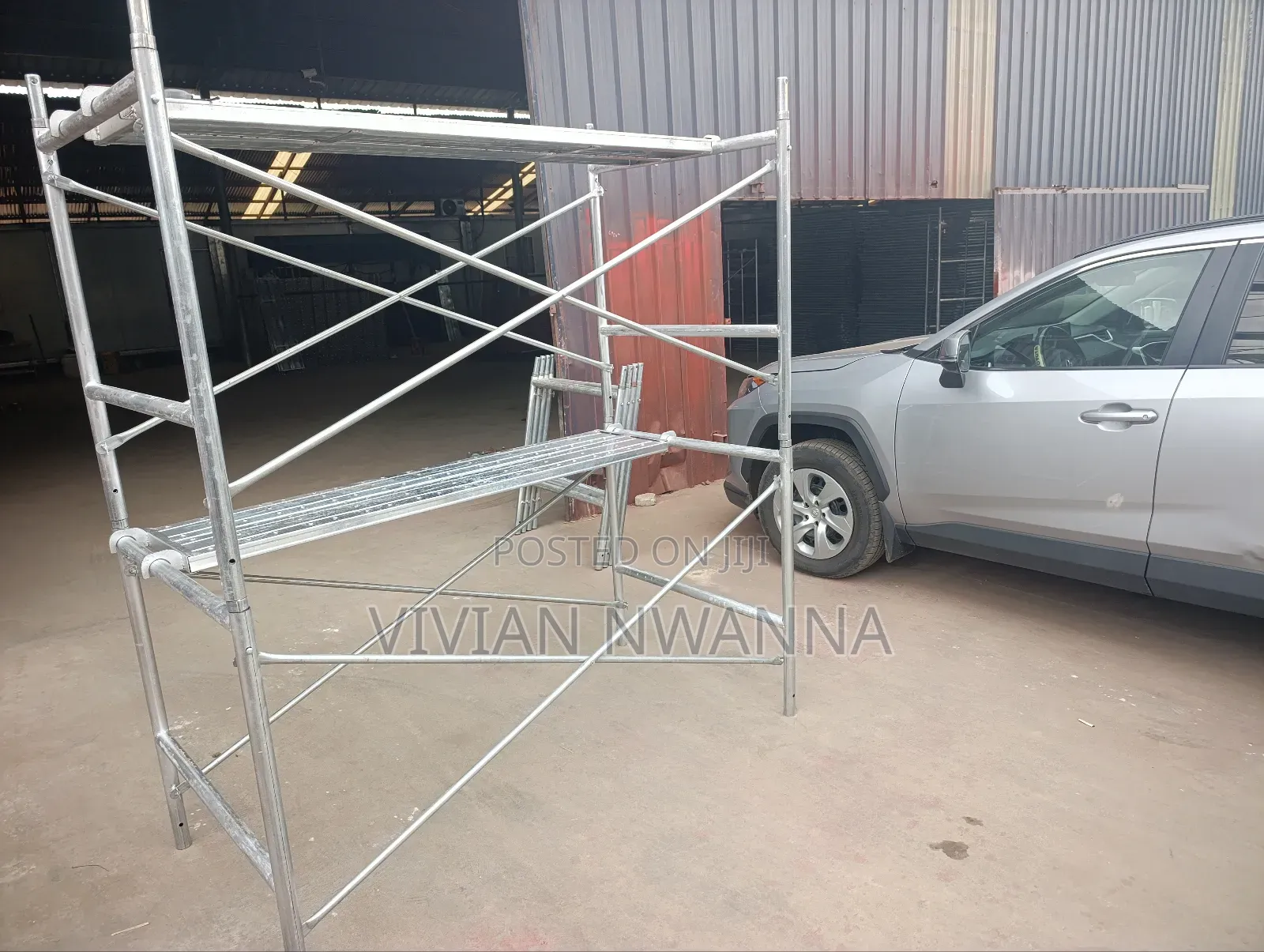 Galvanized 1 Step Scaffold