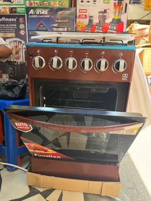Rafiiq 4 Burner Gas Stove With Oven