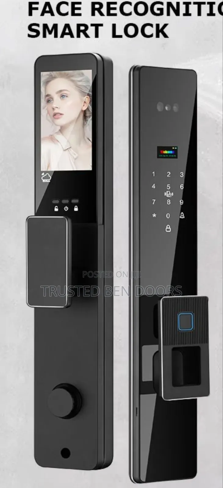Tuya Facial Recognition Wifi Biometric Smart Lock