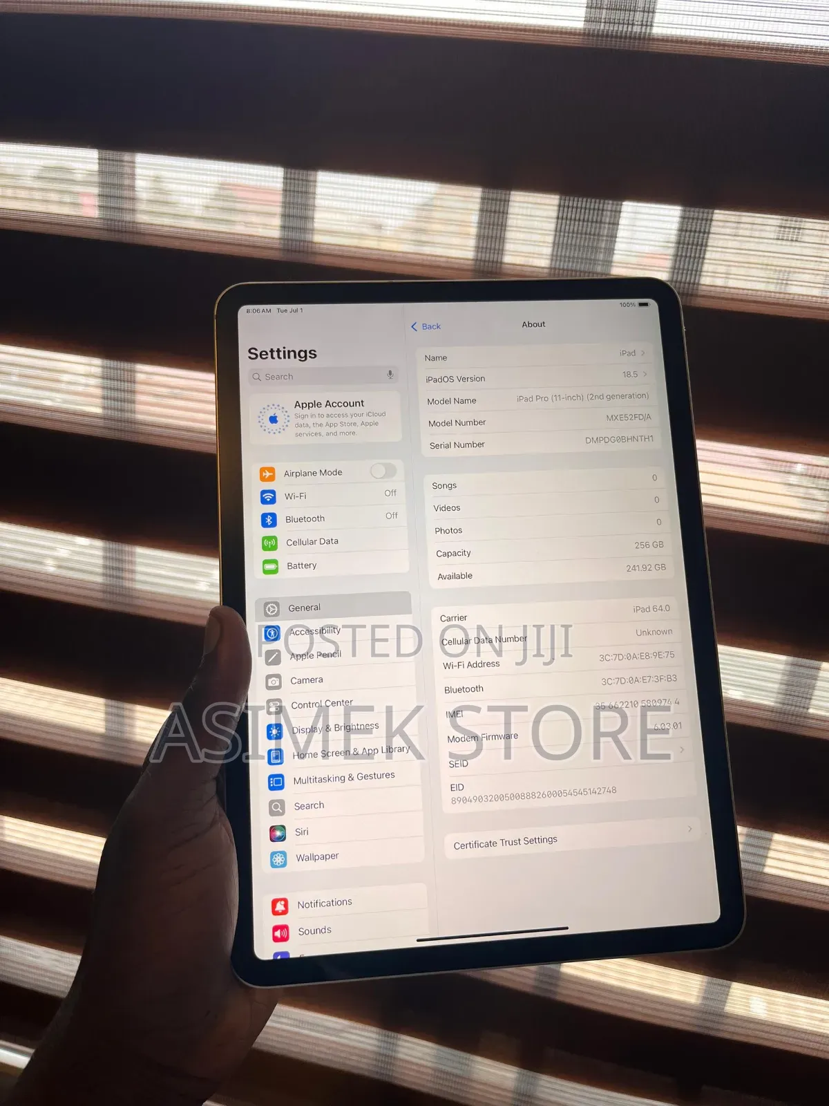 Apple iPad Pro 11 (2020) 256 GB Silver