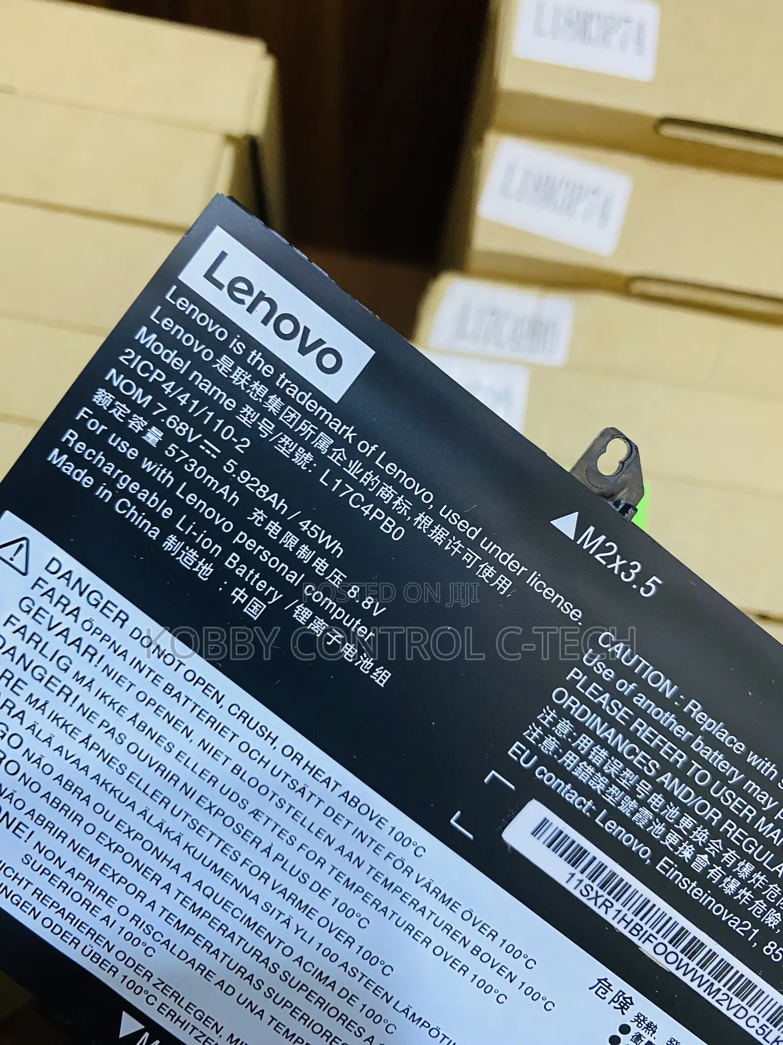 L17c4pb0 Lenovo Yoga 530s, Flex 6 Original Grade a Inbuilt Battery