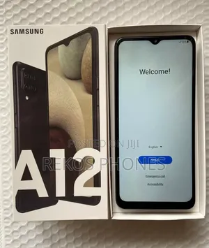 New Samsung Galaxy A12 128 GB Black
