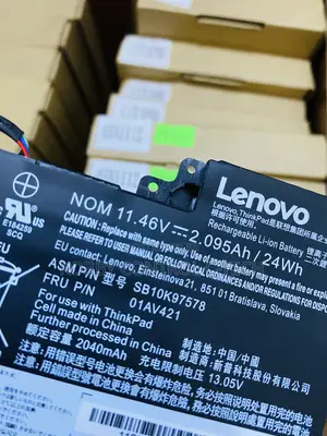 01av421 /489 Lenovo T470, T480, Original Grade a Inbuilt Battery