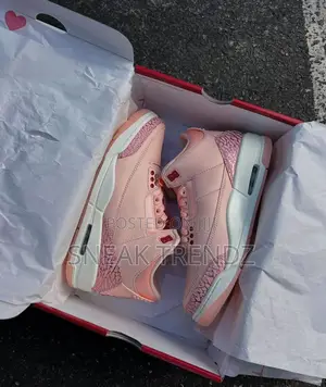 Air Jordan R3 Og Pink White