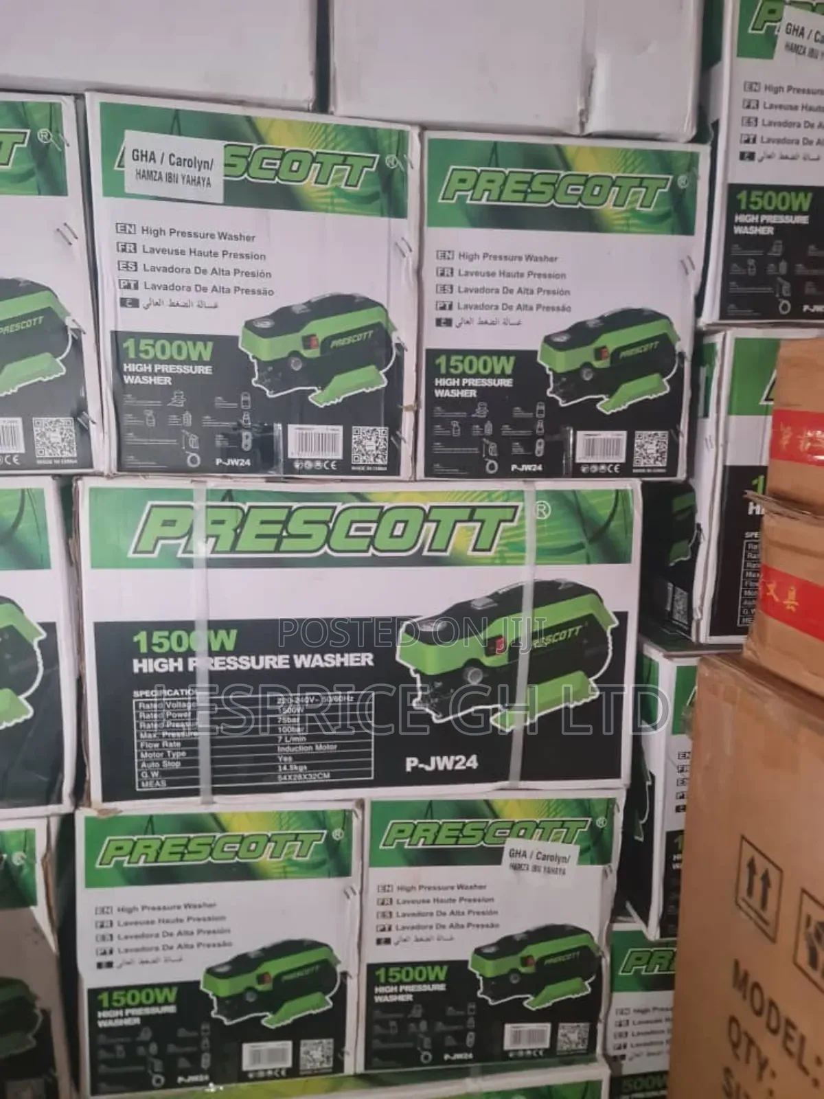 Prescott High Pressure Machine 1500w