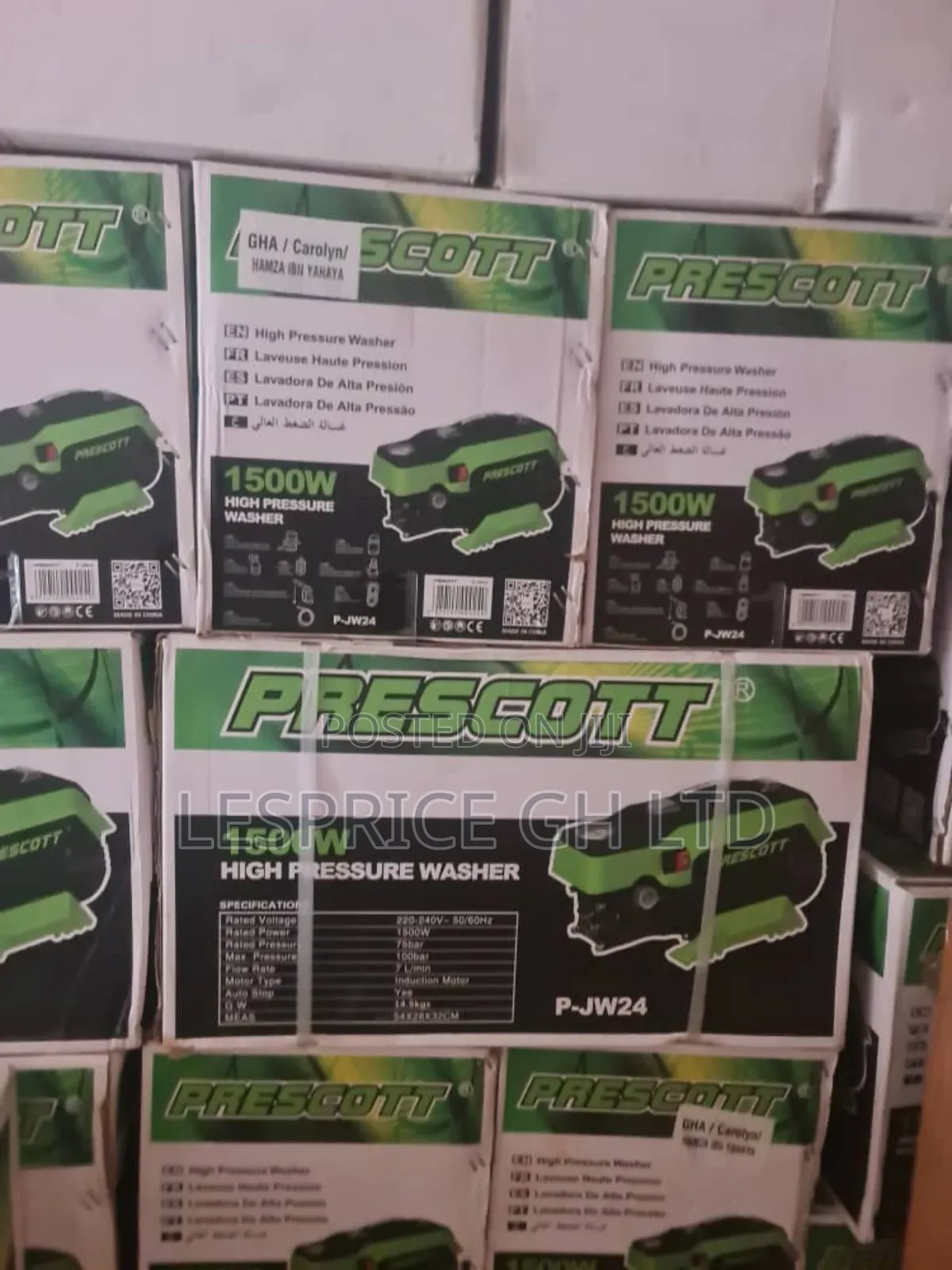 Prescott(High Performance Pressure Washer)/1500w