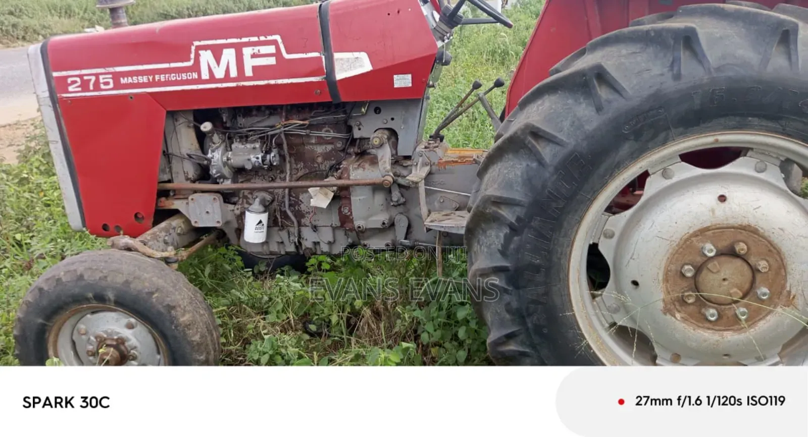 Massey Ferguson 275 Tractor