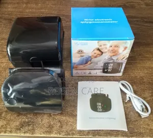 Rechargeable Wrist Blood Pressure Monitor Sphygmomanometer Bp Machine