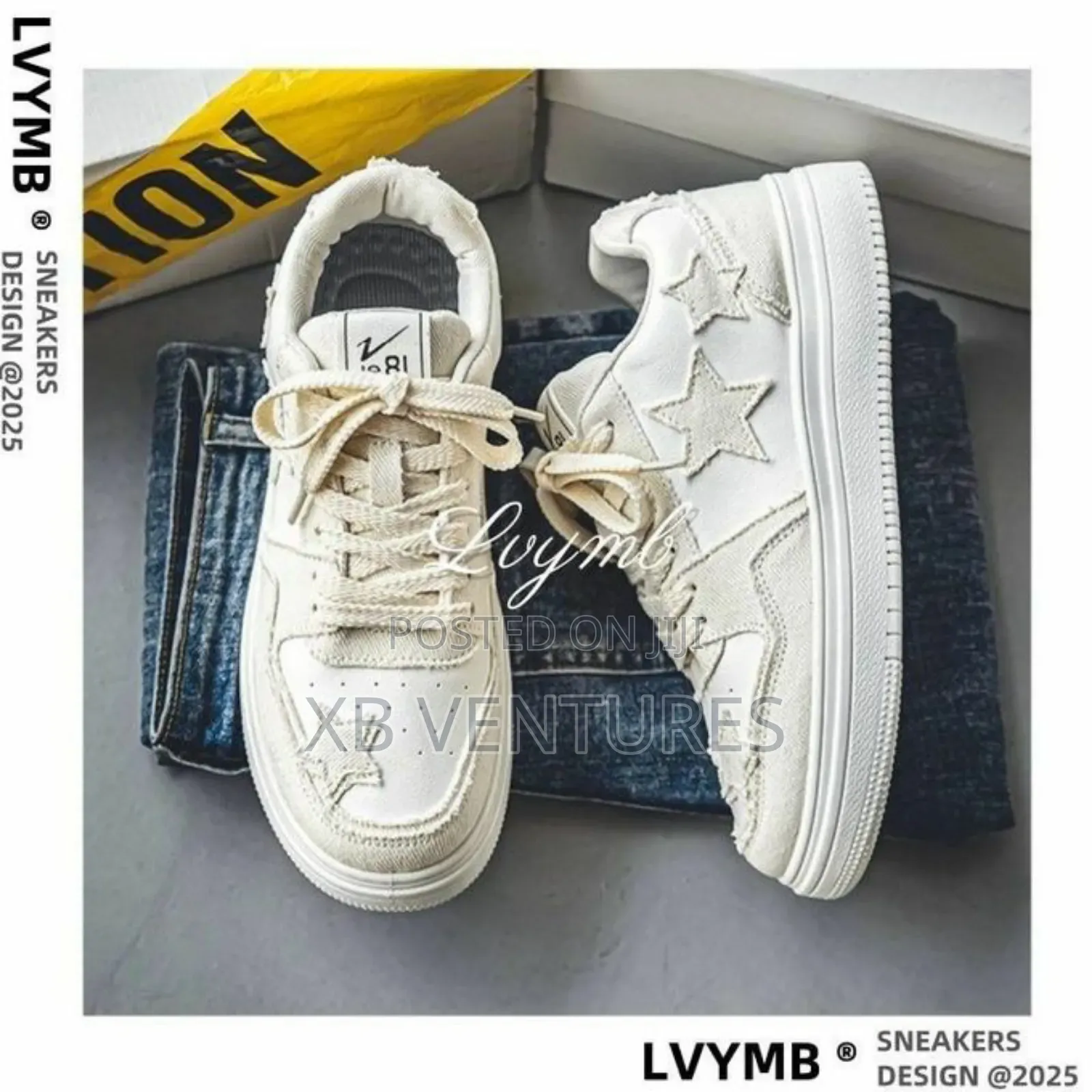Star Design
Canvas
Fashion Sneaker