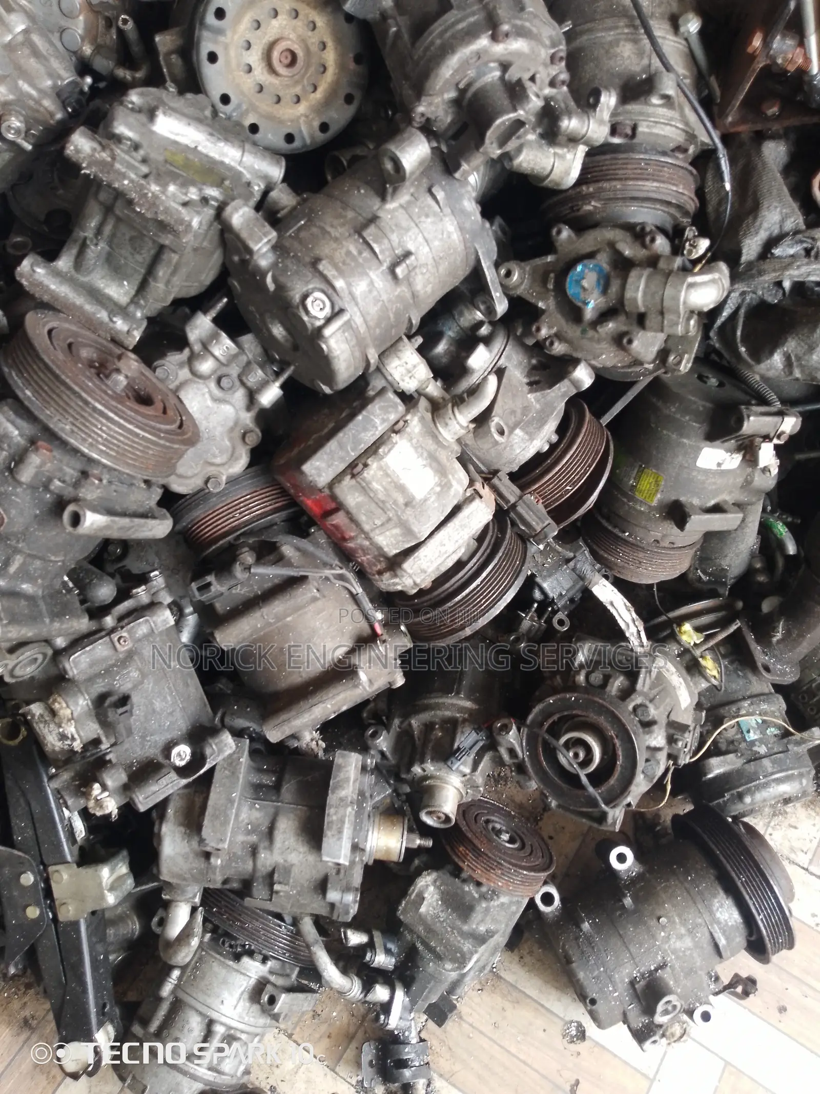 All Types of Car Ac Compressor. Tested and Working