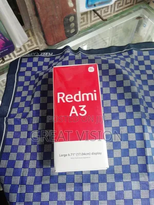 New Xiaomi Redmi A3 128 GB Black