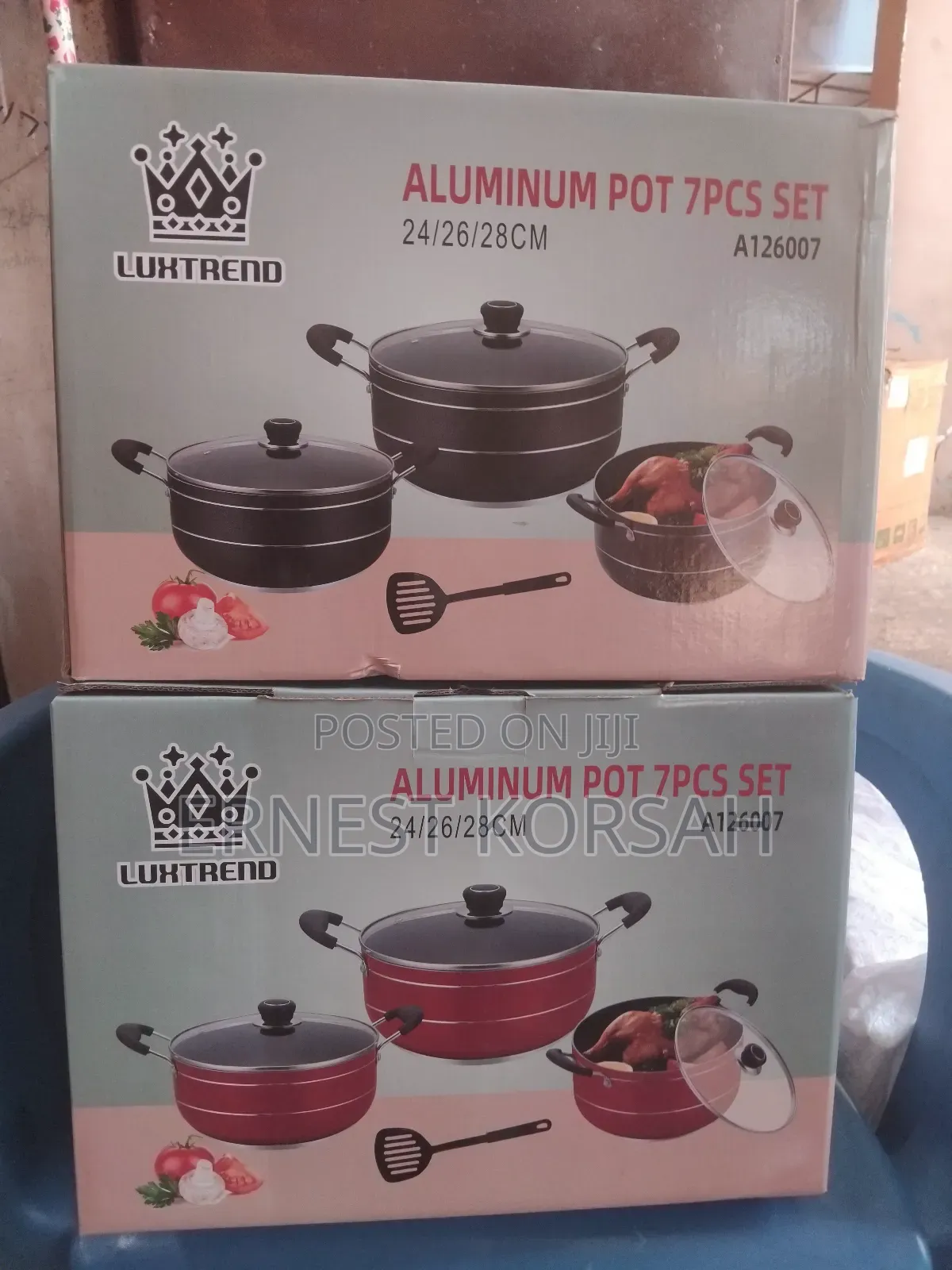 3 Sets Non Stick Aluminium Cook
