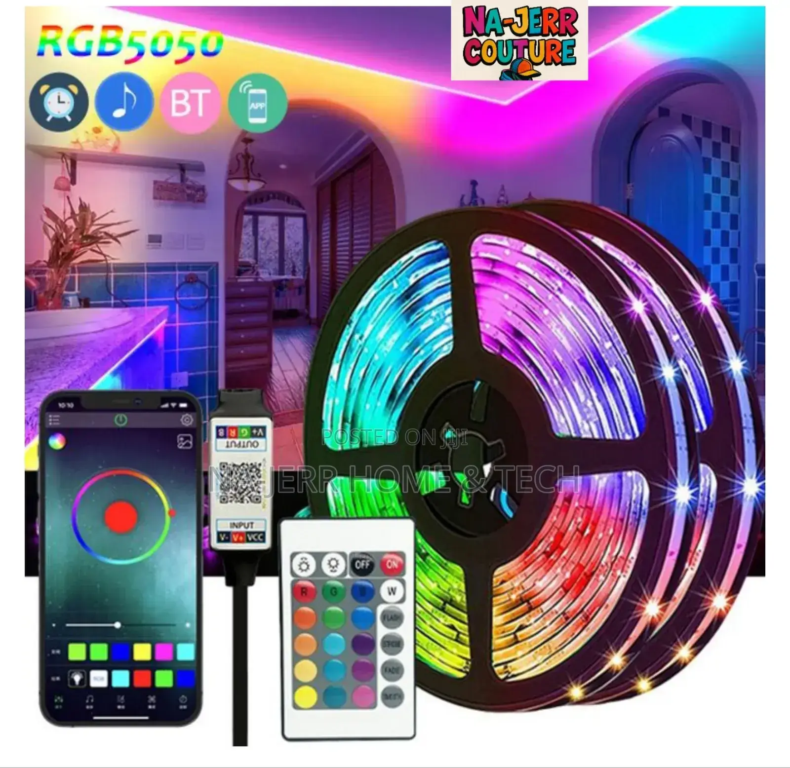 RGB Strip Light 10m
