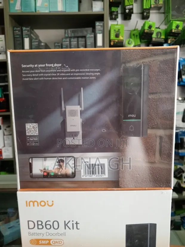 Imou Battery Wireless Video Door Bell Kit 5mp 2