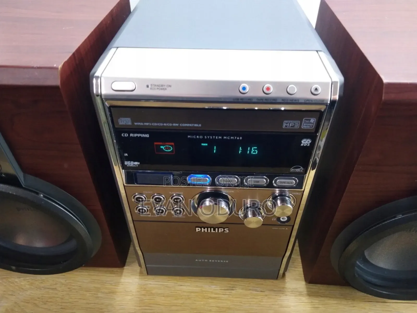 Powerful Philips Digital Sound System Bluetooth,Cd, Radio, Aux Bass