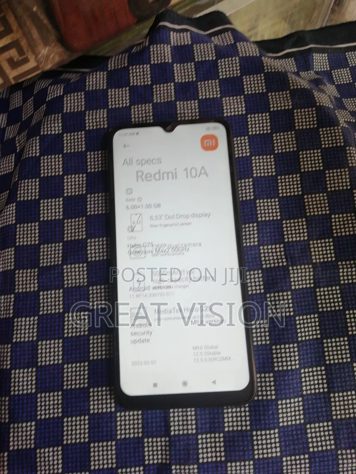 Xiaomi Redmi 10A 128 GB Black