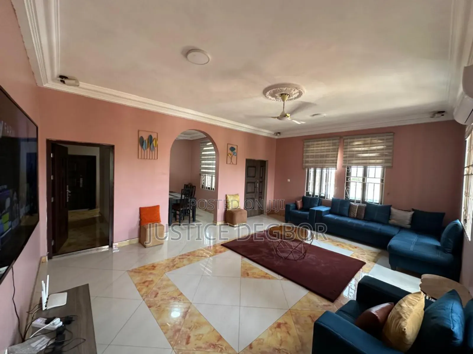 Furnished 3bdrm Apartment in Bestchoice, Achimota for rent