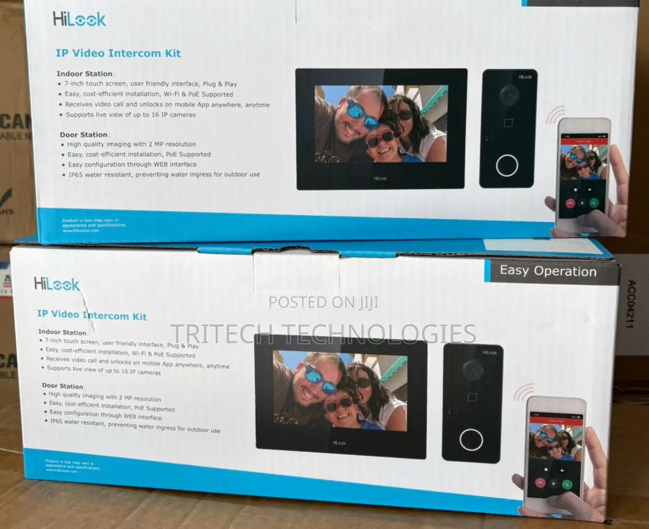 Hilook Ip Video Door Phone Intercom Kit Vi-K43p