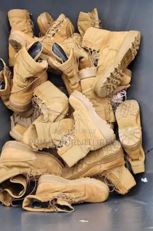 Brown Combat Boot