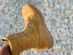 Brown Combat Boot