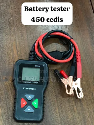 Multi-Voltage Battery Tester: 6v, 12v, 24v