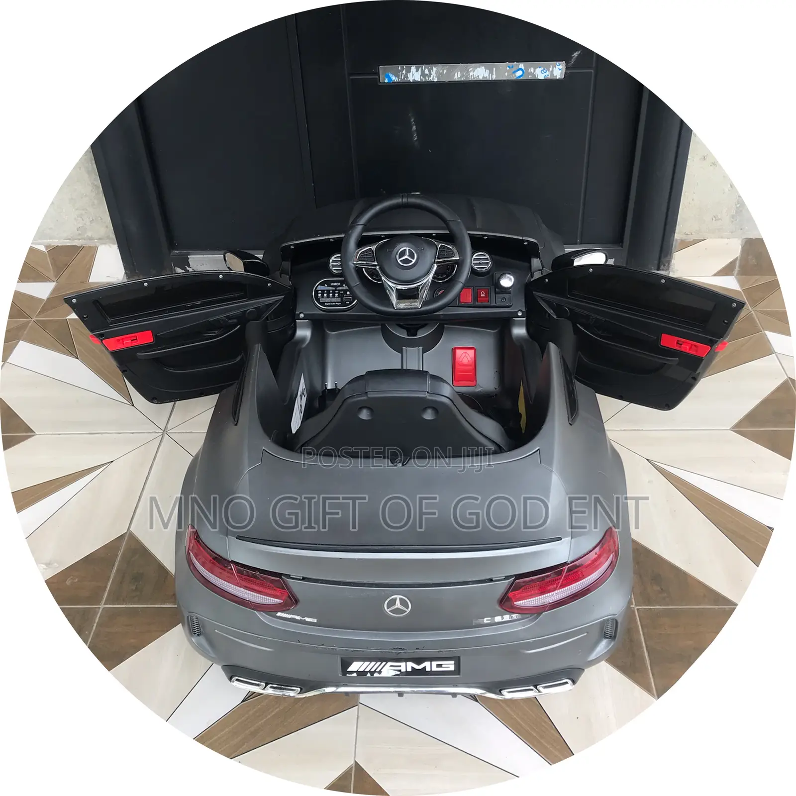 Toyscar Electric Car for Children, 12 V, Mercedes C63 Amg, From U.S.