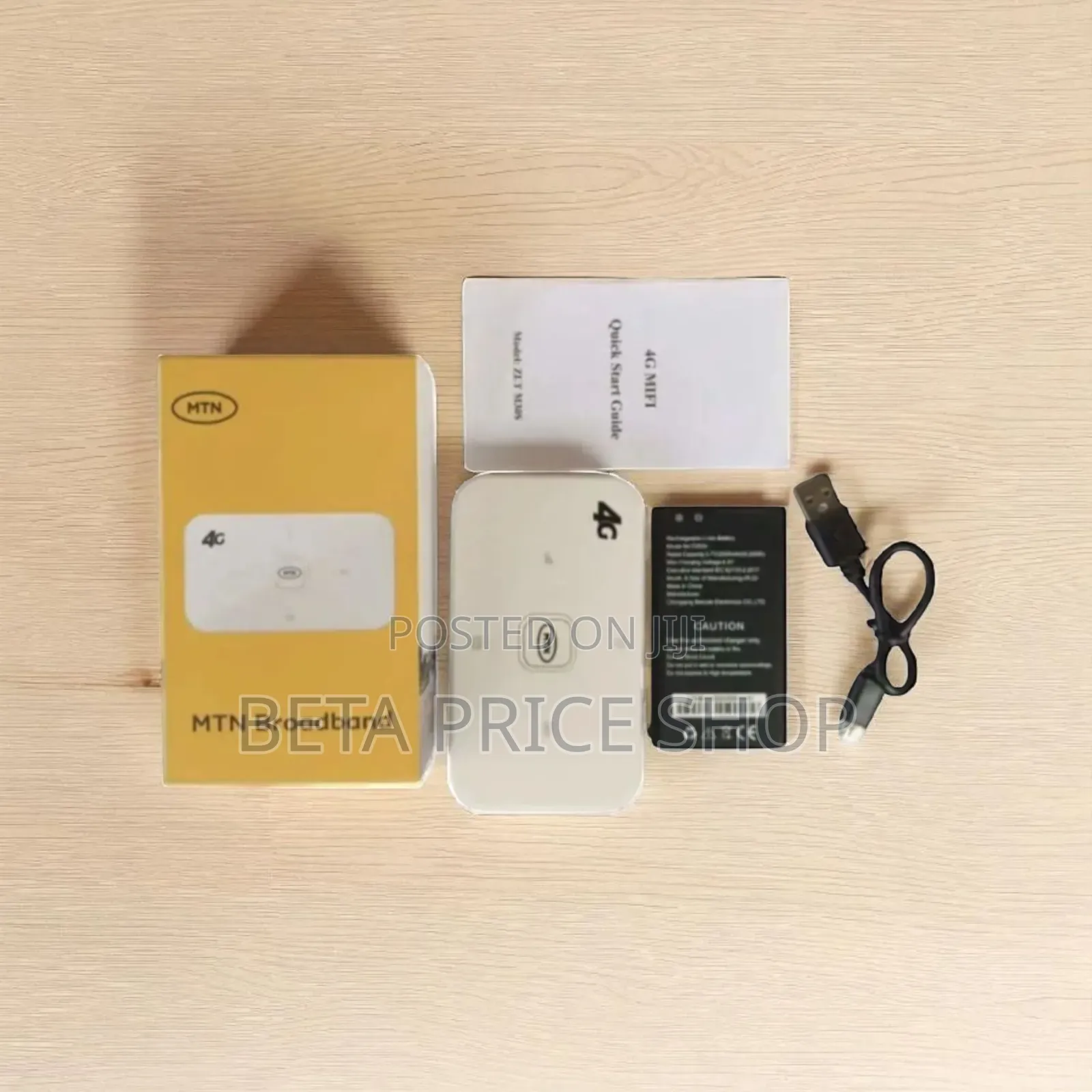 MTN Portable Universal Unlock 4g Lte Mifi/ Wifi Modem - White