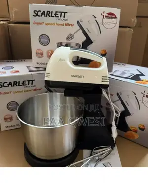 Scarlett Hand Mixer 200w – Strong Durable