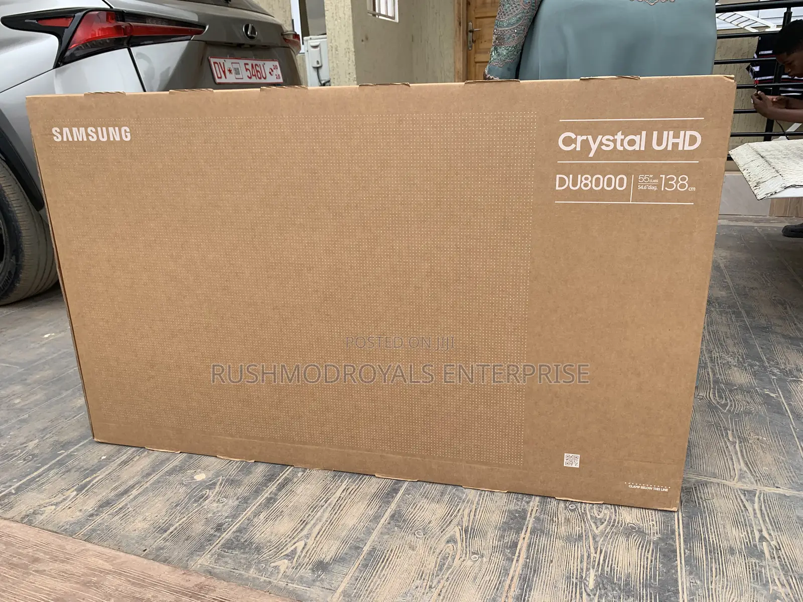 Samsung 55” Crystal Uhd Du8000 Smart Tv