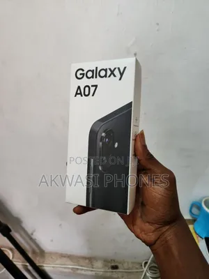 New Samsung Galaxy A07 4G 128 GB Black