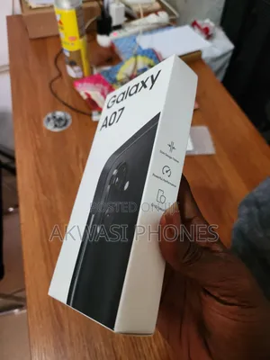 New Samsung Galaxy A07 4G 128 GB Black