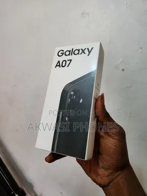 New Samsung Galaxy A07 4G 128 GB Black