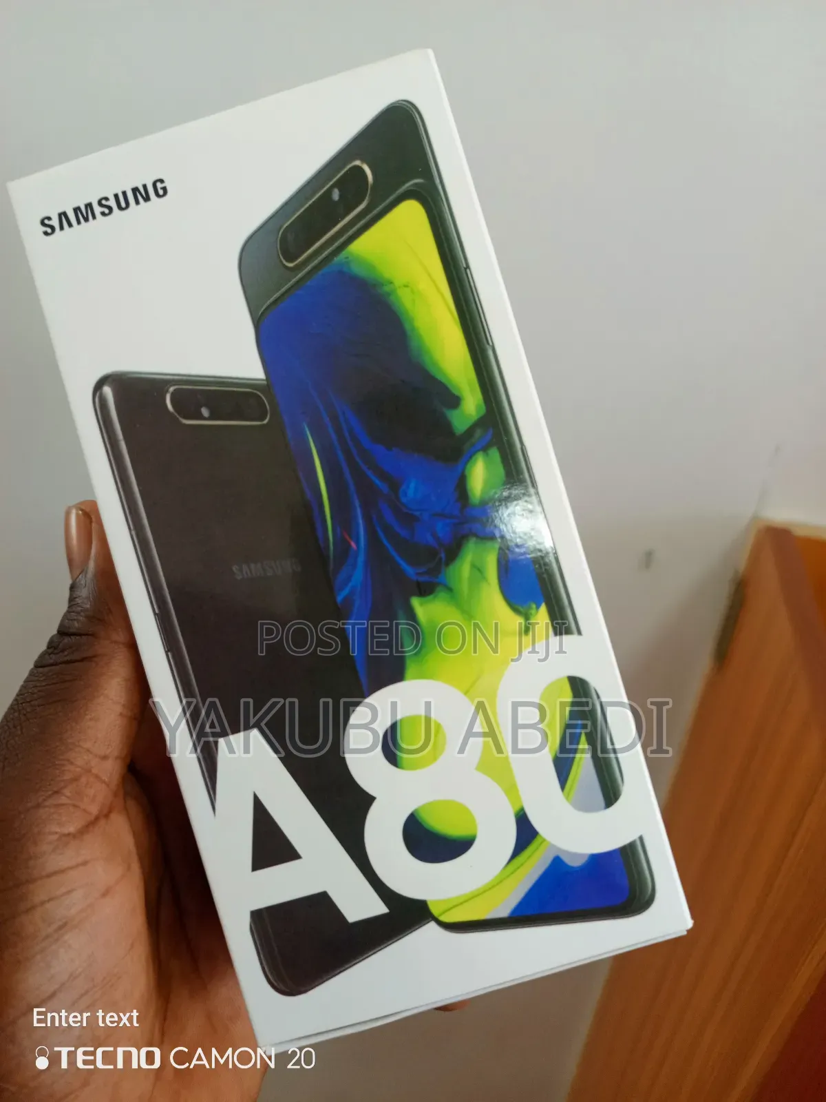 New Samsung Galaxy A80 128 GB Black