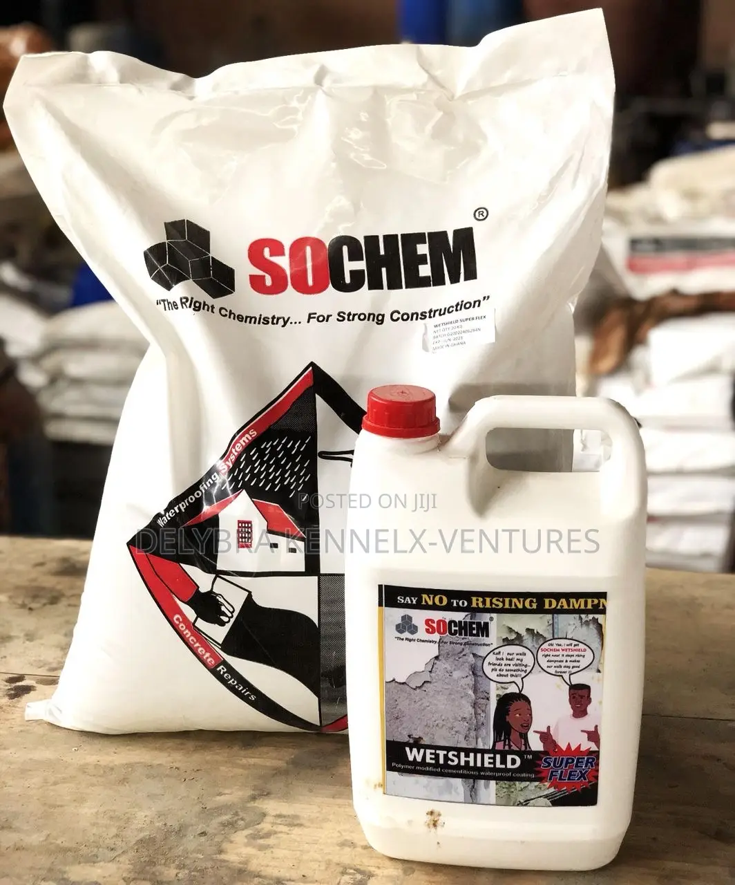 Sochem Concrete Repair + Wetshield Waterproofing Polymer