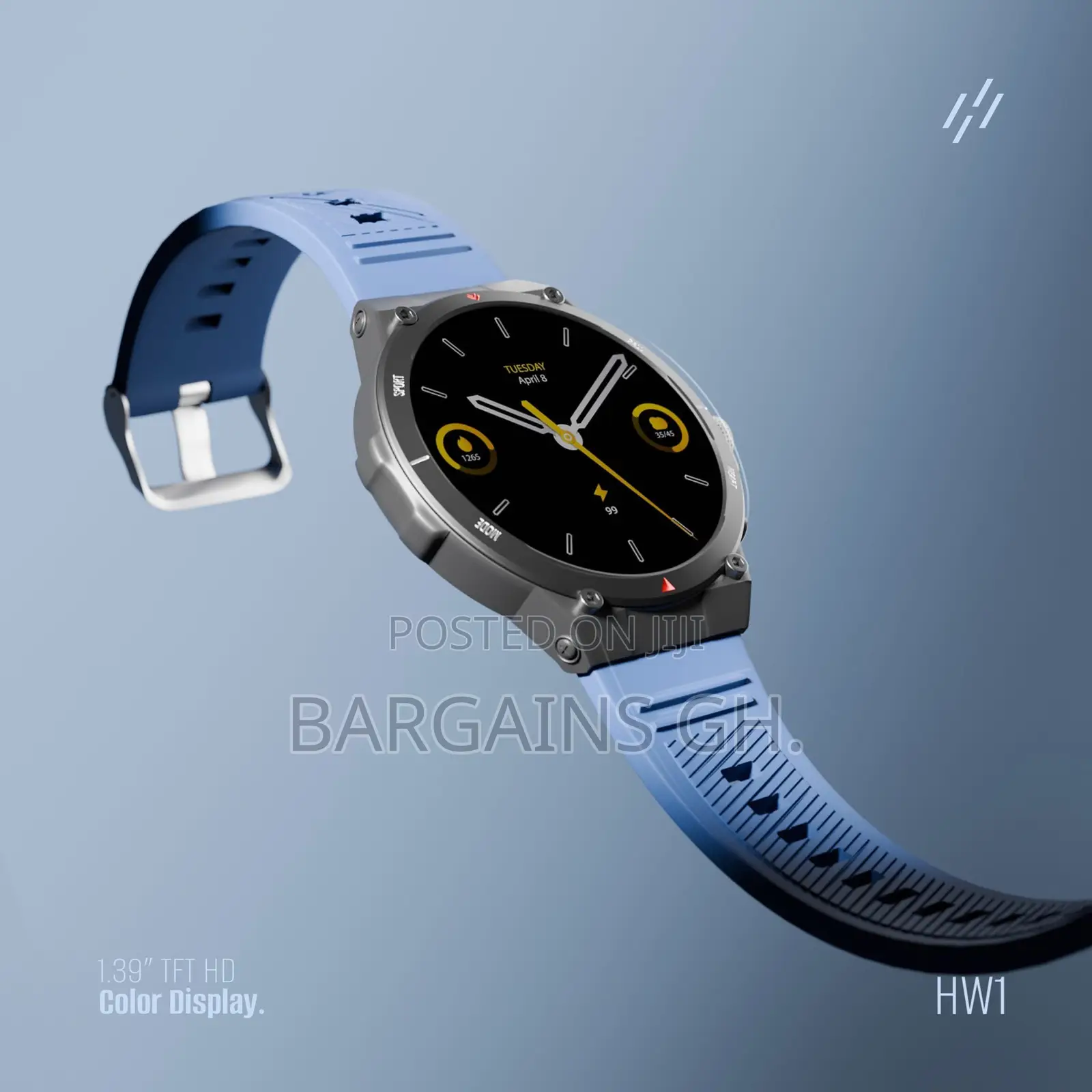 Heatz Hw1 Authentic Smart Watch With Ai