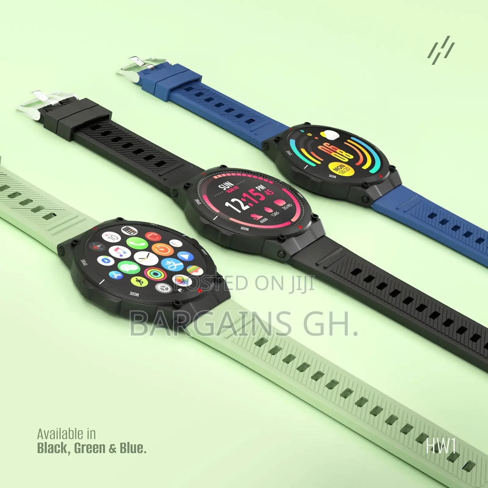 Heatz Hw1 Authentic Smart Watch With Ai