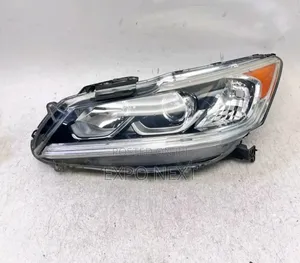 2016-2017 Honda Accord Sedan Lh Driver Halogen W/ Led Headlight