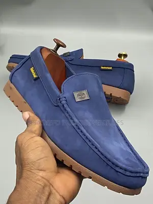 Quality Blue Suede Timberland Loafers