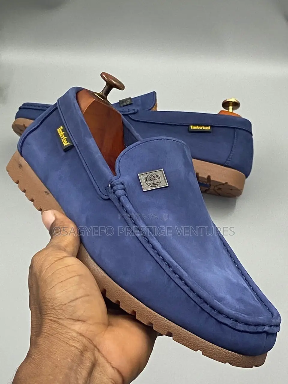 Quality Blue Suede Timberland Loafers