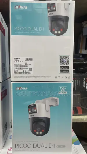 Dahua Dh-p3d-3f-pv 3+3mp Outdoor Wi-fi Dual-lens Pan Tilt Camera