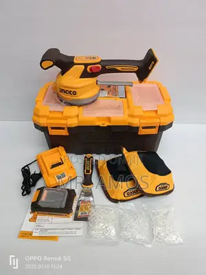 60kg 20v Cordless Tile Vibration Machine With 7pcs Extras - Ctvli20015
