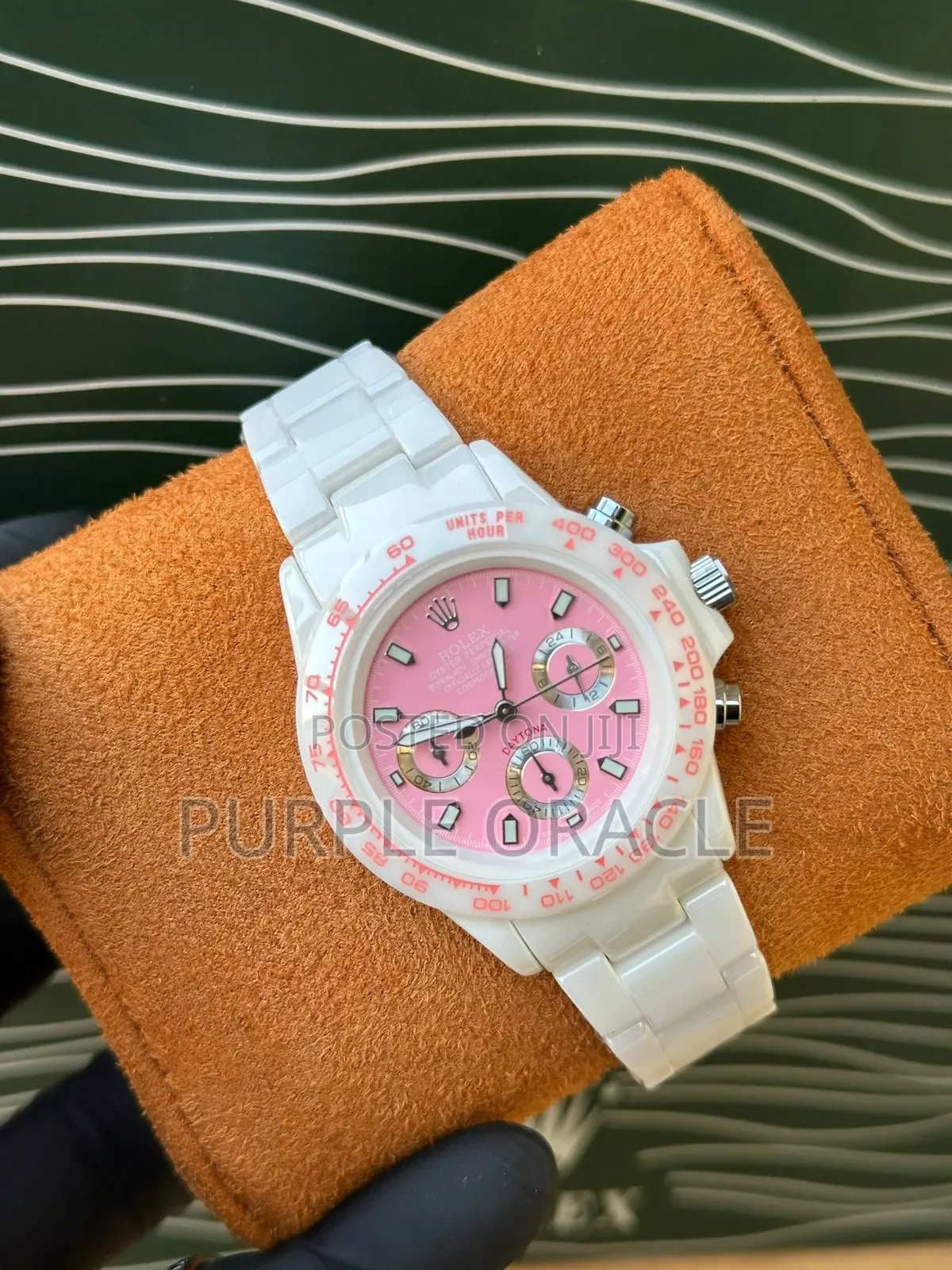 Rolex Daytona Sakura Full Ceramic Pink Dial Watch