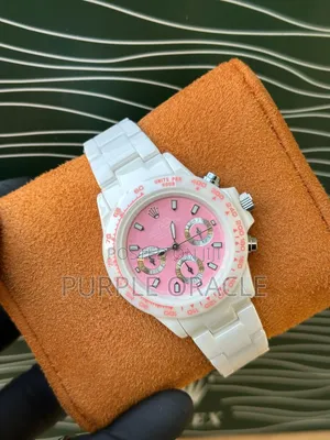 Rolex Daytona Sakura Full Ceramic Pink Dial Watch