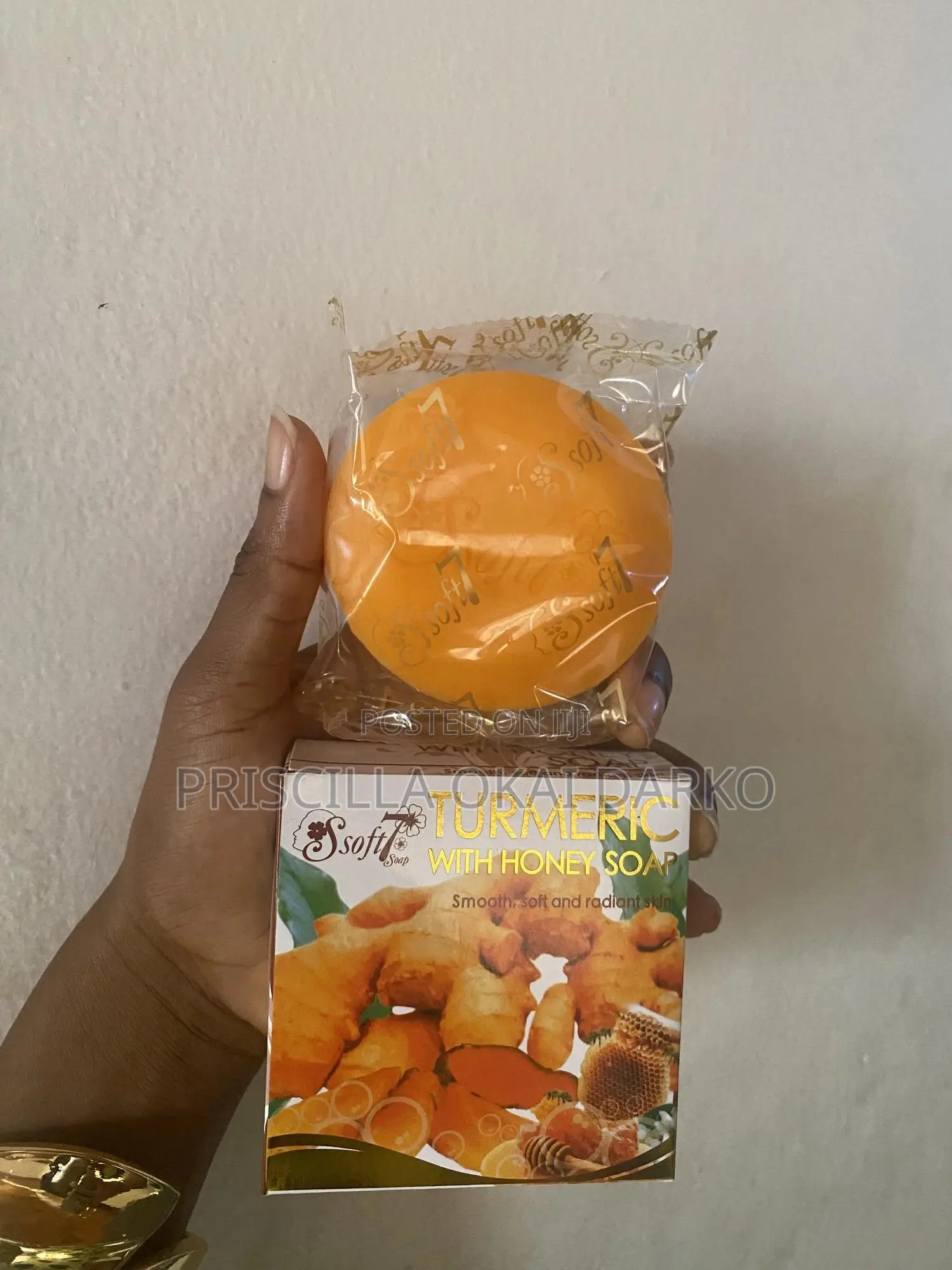 Soft 7 Turmeric and Honey Soap