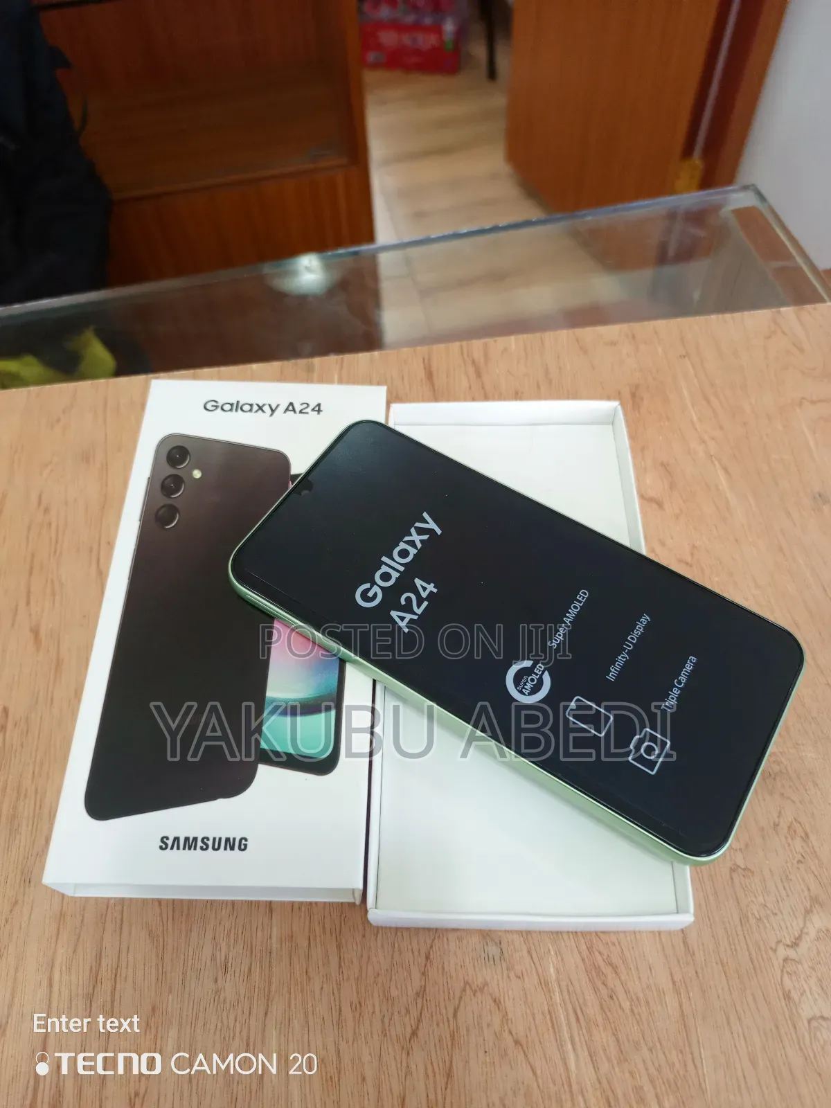 New Samsung Galaxy A24 4G 128 GB Black