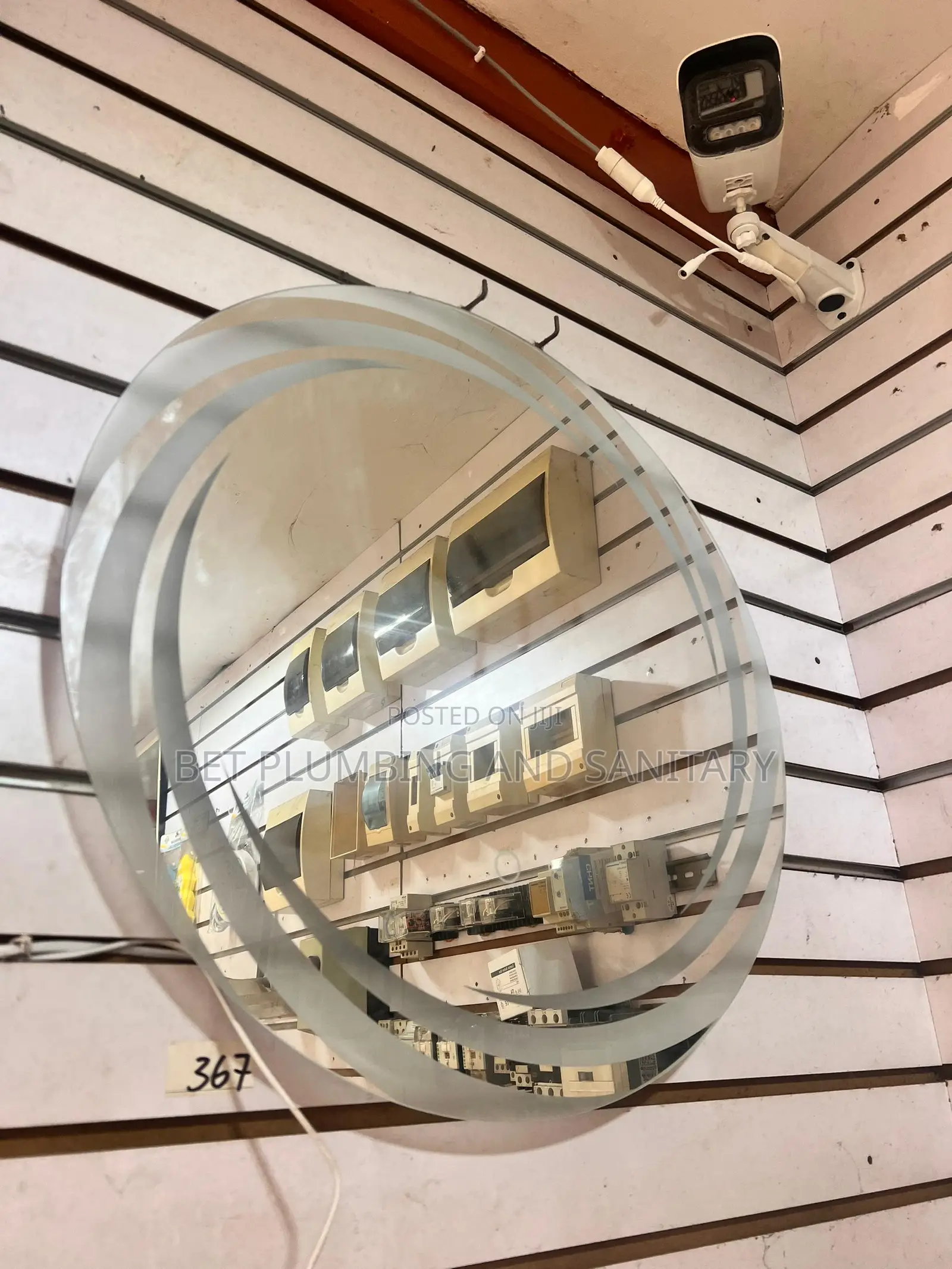 European Led Mirror_luxury Bathroom Mirror_round Led Light Mirror