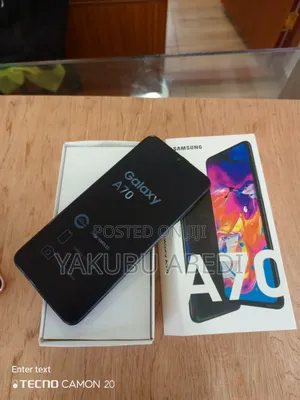 New Samsung Galaxy A70 128 GB Black