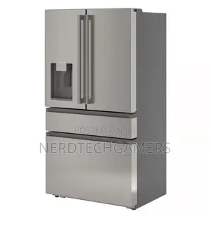 Överskådlig French Door Refrigerator, 4-Door/Stainless Steel Color,